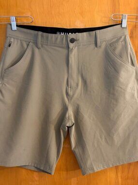 Hurley Men's khaki Performance Stretch Shorts